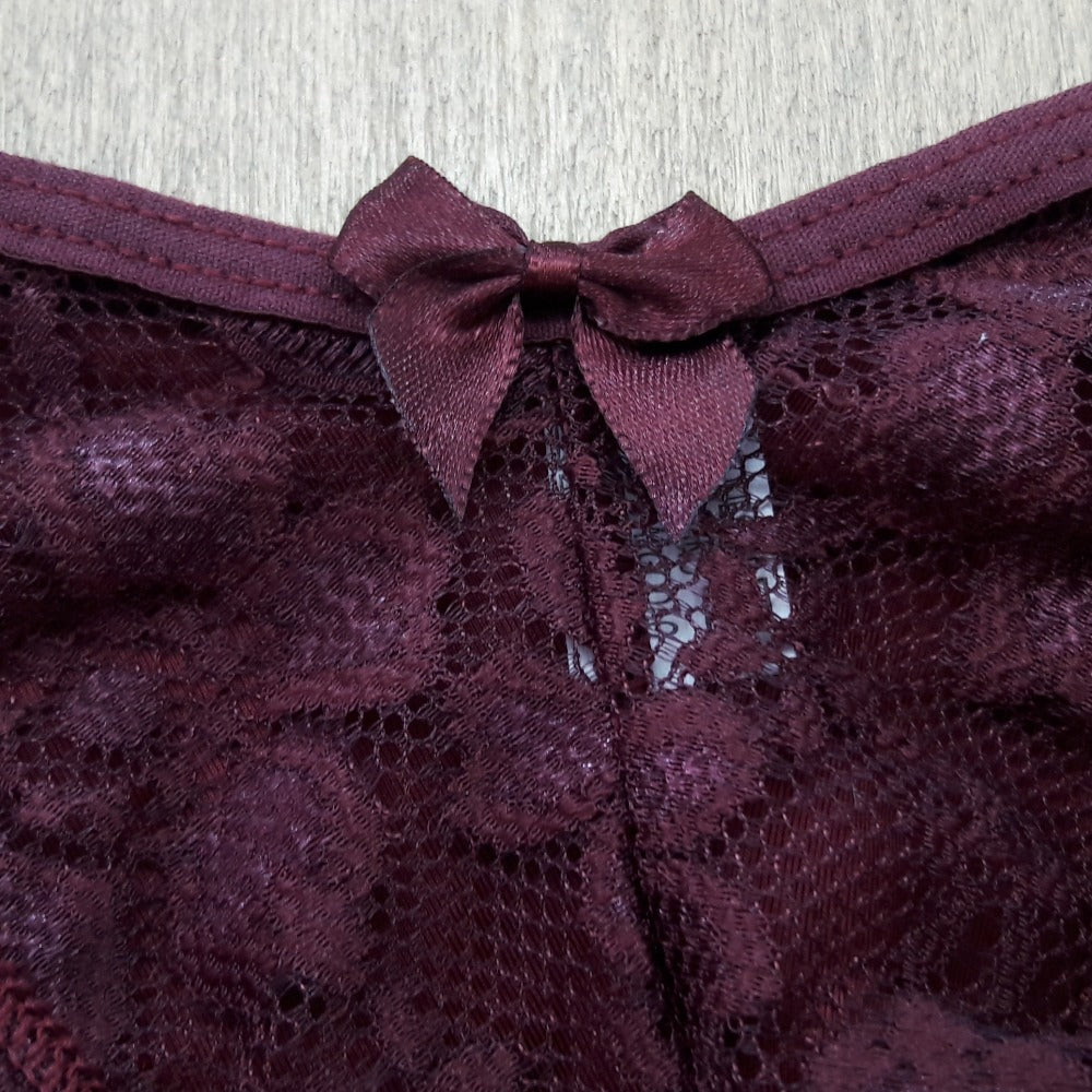 Tanga Fio Duplo - Detalhe Renda Sensual e Sofisticada