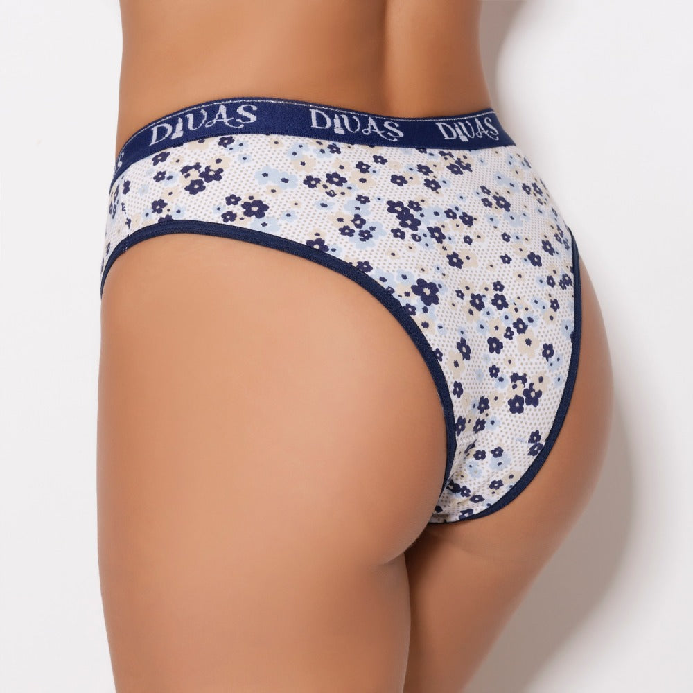 Tanga Cotton - Com Estampa Macia e Respirável
