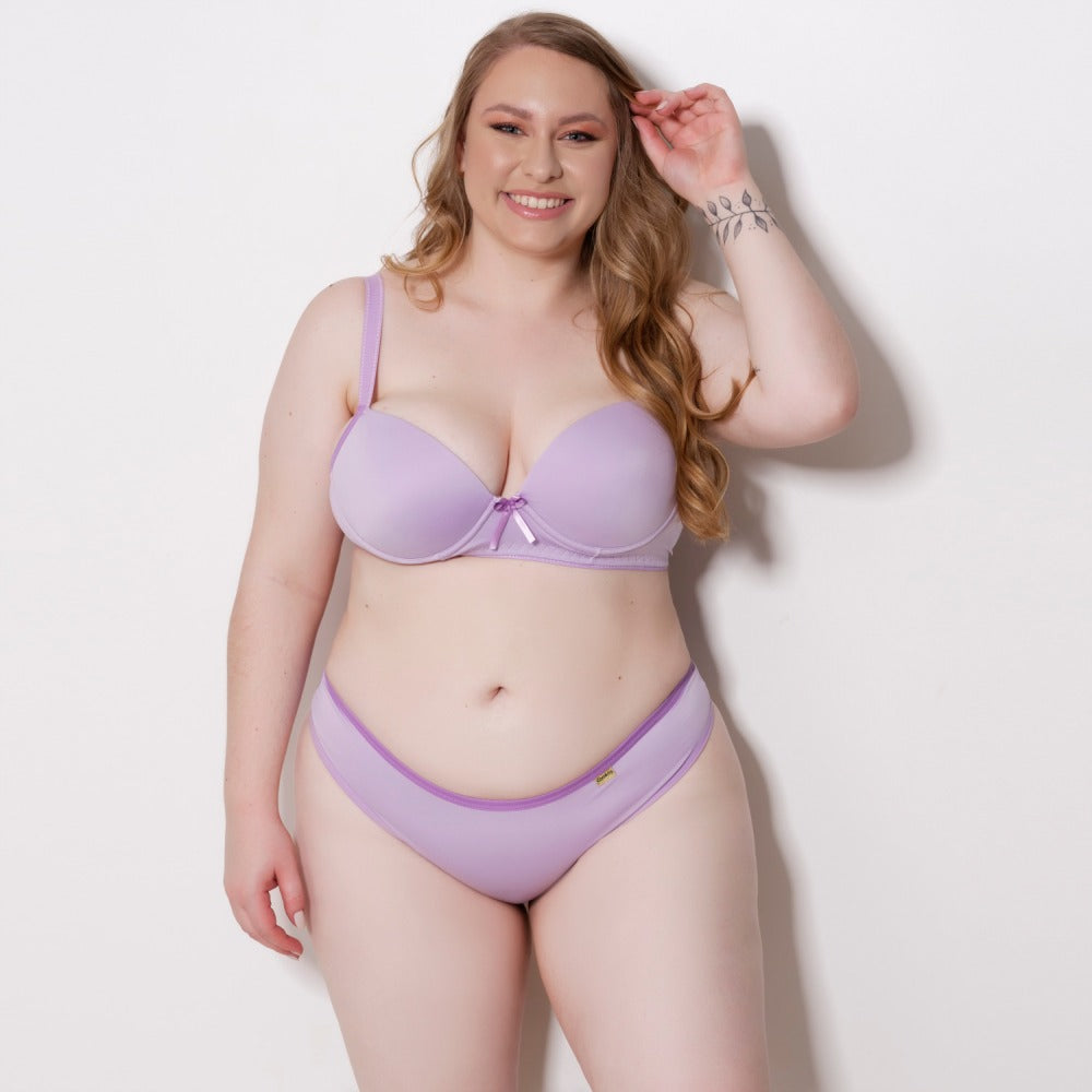 Conjunto Plus Size - Modelo Básico com Bojo e Arco para Suporte e Conforto