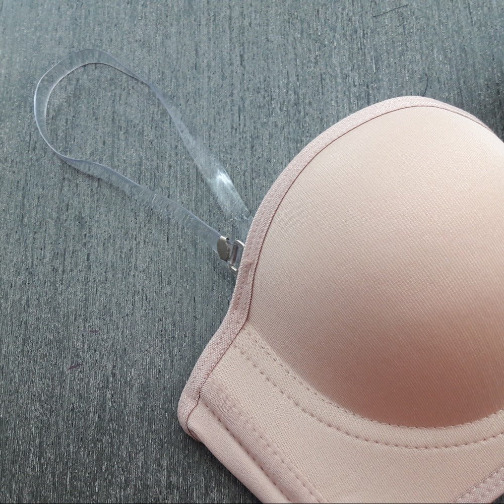 Sutiã Tomara que Caia - Com Bojo Inteiriço sem Arco e Alças de Silicone