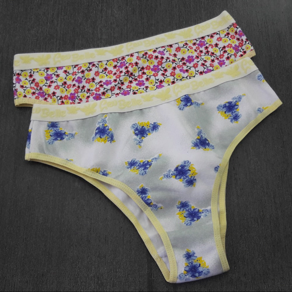 Tanga Cotton - Com Estampa Macia e Respirável