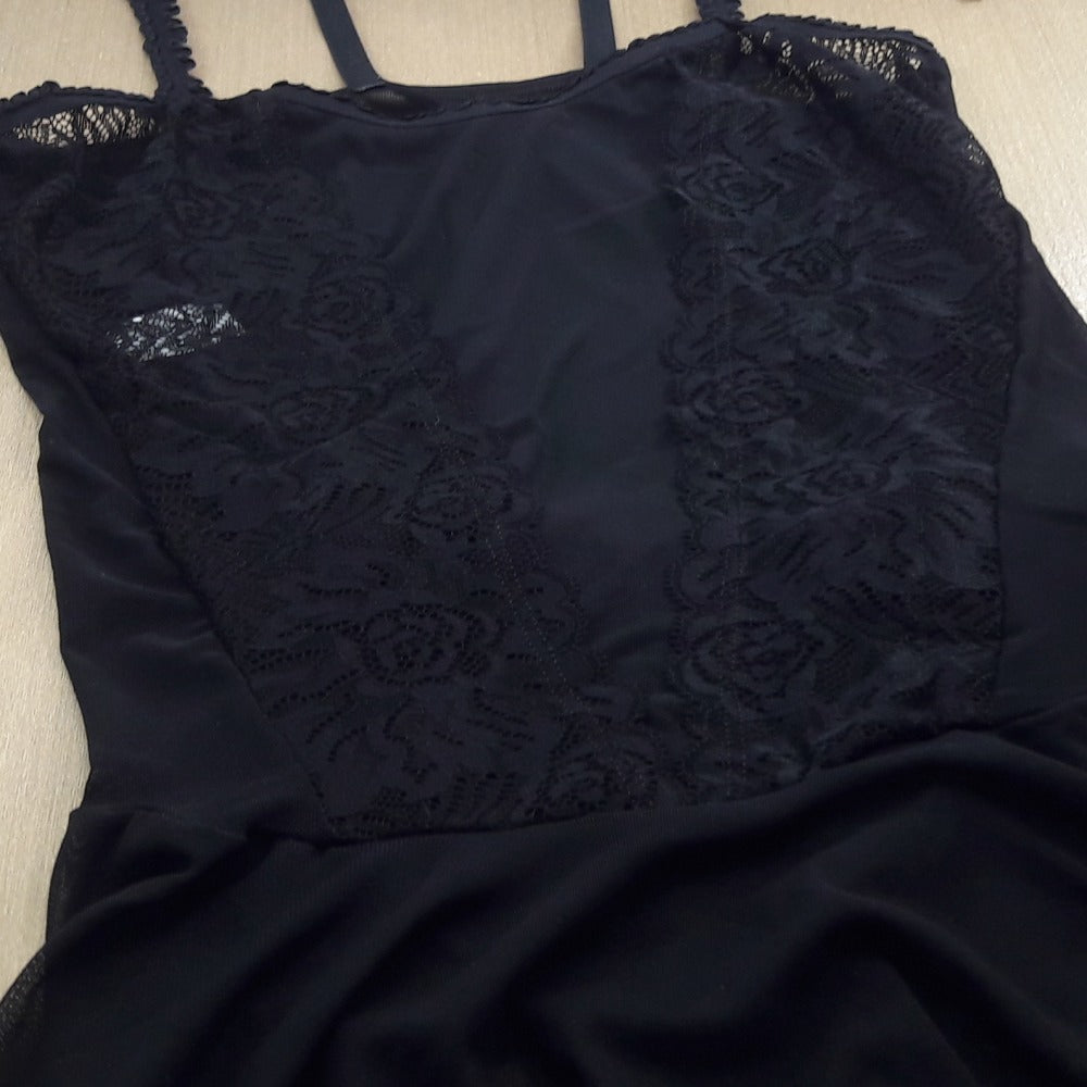 Body Mulher Maravilha - Tule Transparente e Detalhes em Renda