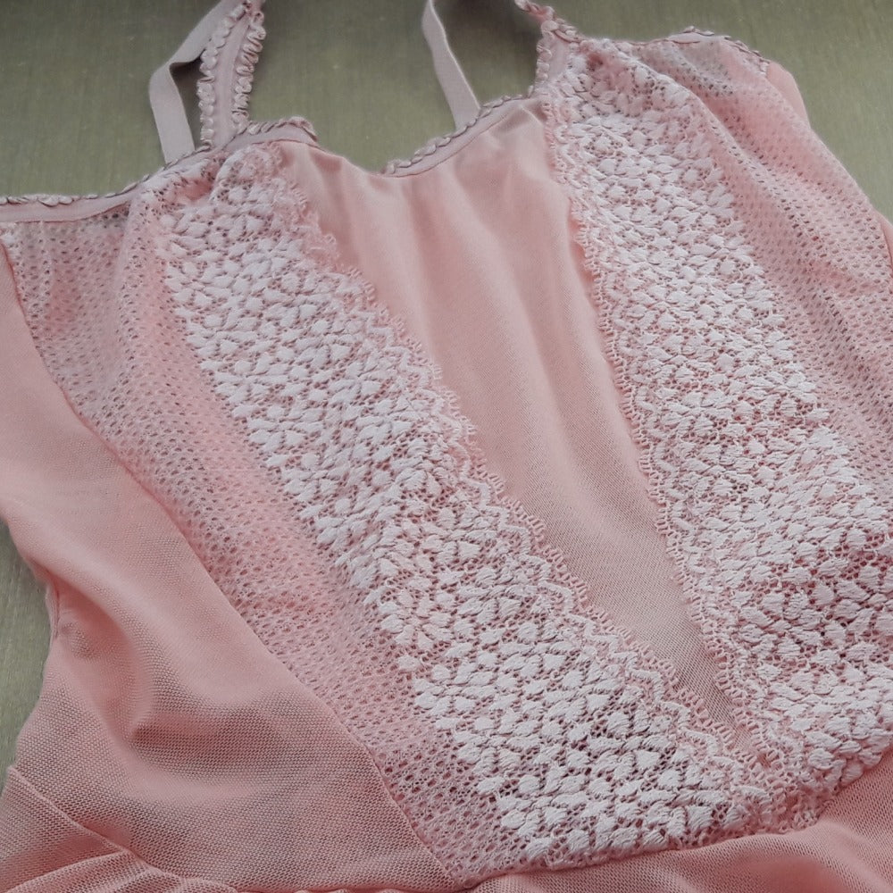 Body Mulher Maravilha - Tule Transparente e Detalhes em Renda