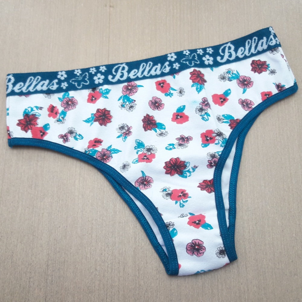 Tanga Cotton - Com Estampa Macia e Respirável