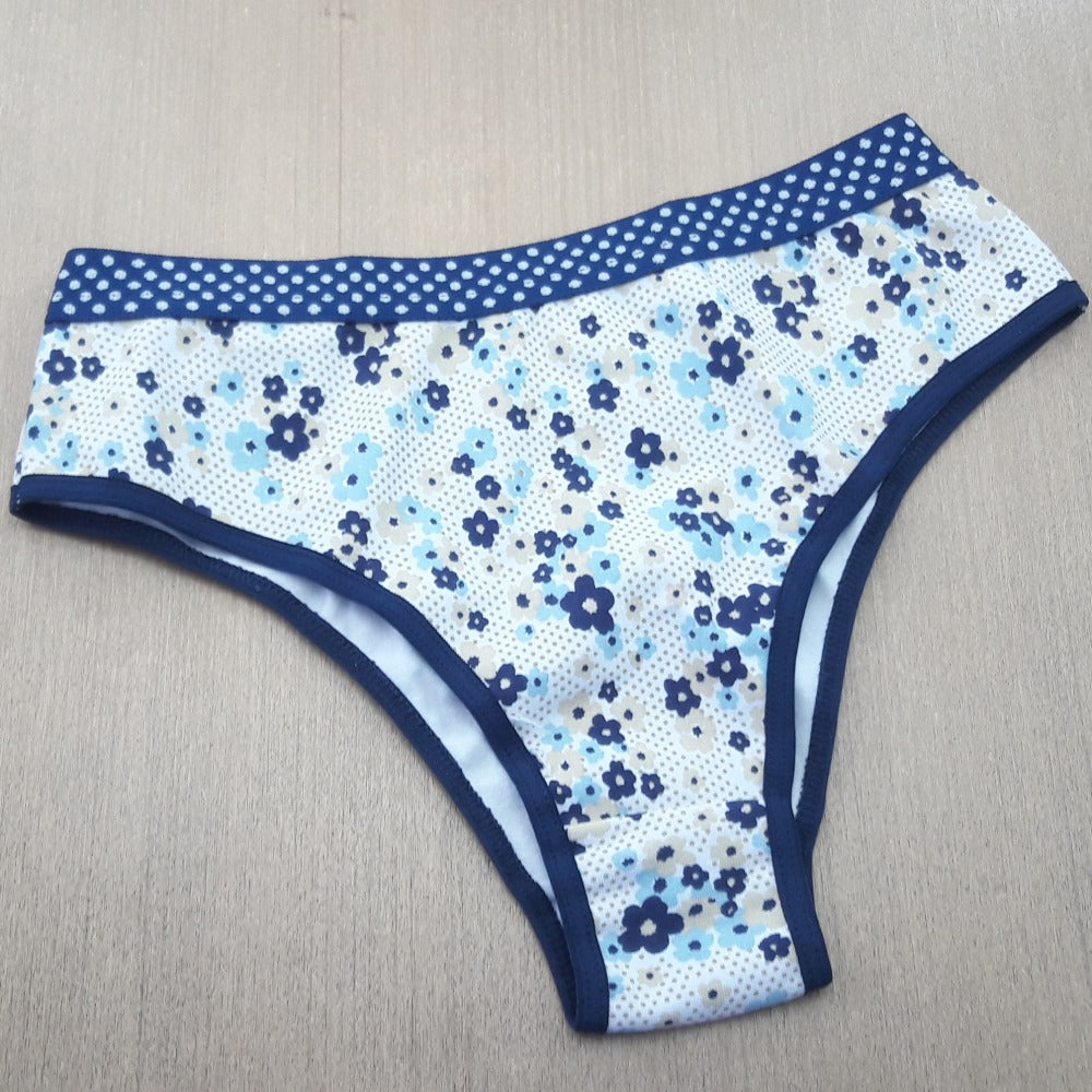 Tanga Cotton - Com Estampa Macia e Respirável