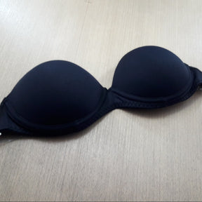Sutiã Tomara que Caia - em Microfibra e Silicone nas Costas