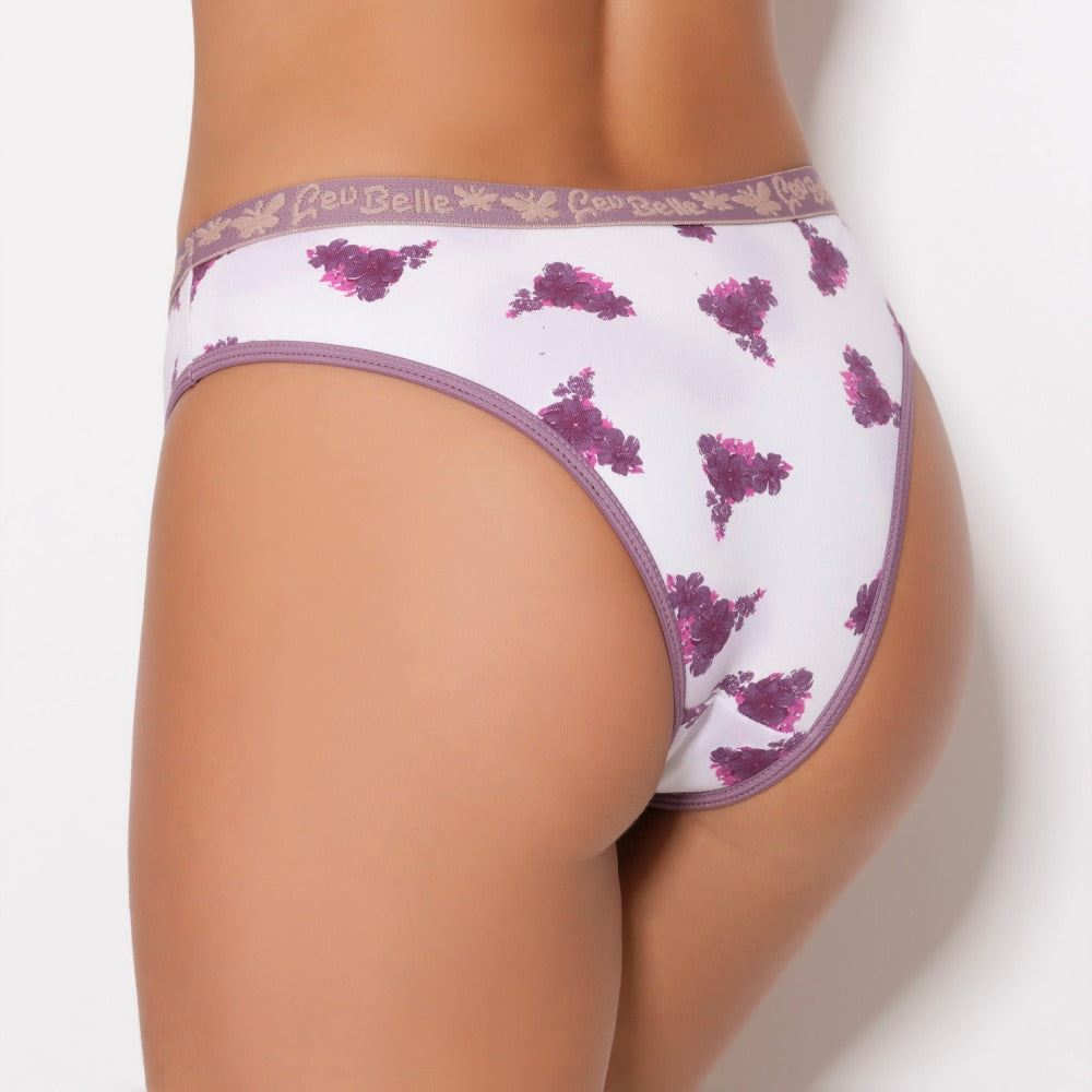 Tanga Cotton - Com Estampa Macia e Respirável