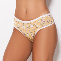 Calcinha em Microfibra - Com Estampada Colorida