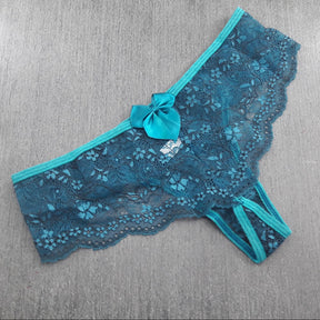 Tanga de Renda - com Lacinho de Cetim