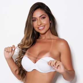 Sutiã Tomara que Caia - com Preenchimento Interno e Alças de Silicone