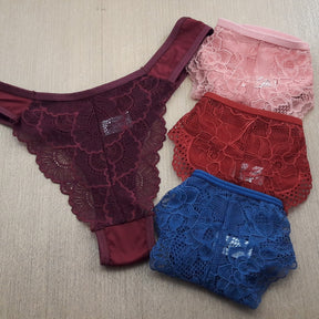 Calcinha Renda Frontal - Elegância e Conforto