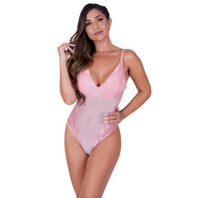 Body Feminino Renda - Sem Bojo e Alças Reguláveis