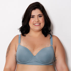 Sutiã Plus Size - Sustentação com Bojo Reforçado