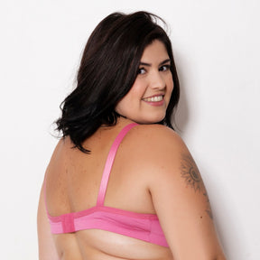 Sutiã Plus Size - Sustentação com Bojo Reforçado