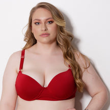 Sutiã Plus Size - Sustentação com Bojo Reforçado