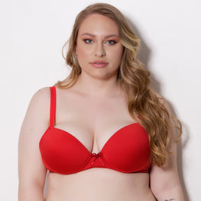 Sutiã Plus Size - Modelo Básico com Arco e Bojo
