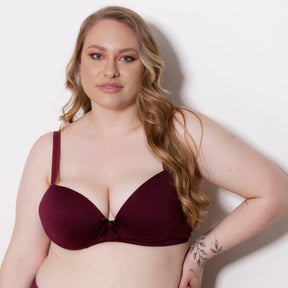 Sutiã Plus Size - Modelo Básico com Arco e Bojo
