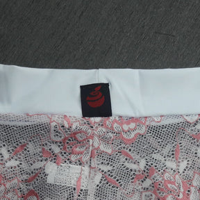 Conjunto Sem Bojo com Renda Bicolor