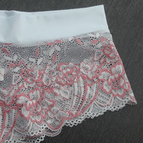 Conjunto Sem Bojo com Renda Bicolor