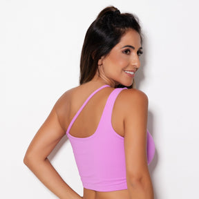 Top Academia Fitness - com Alcinha Assimétrica