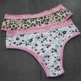 Tanga Cotton - Com Estampa Macia e Respirável