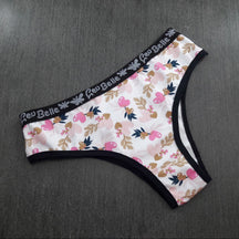 Tanga Cotton - Com Estampa Macia e Respirável