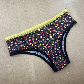 Calcinha em Microfibra - Com Estampada Colorida