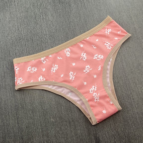 Calcinha em Microfibra - Com Estampada Colorida