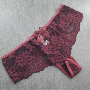 Tanga de Renda - com Lacinho de Cetim
