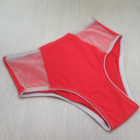 Calça Microfibra - Com Tule nas Laterais
