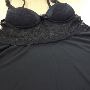 Camisola com Bojo - Detalhe em Renda Sofisticada