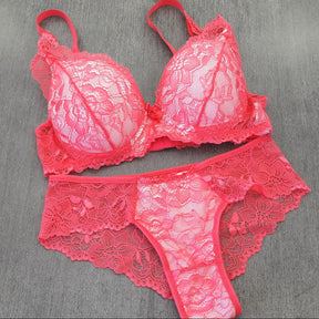 Conjunto de Renda - Luxuosa e Visual Elegante