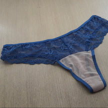 Calcinha Transparente - Sensual em Tule e Forro em Algodão