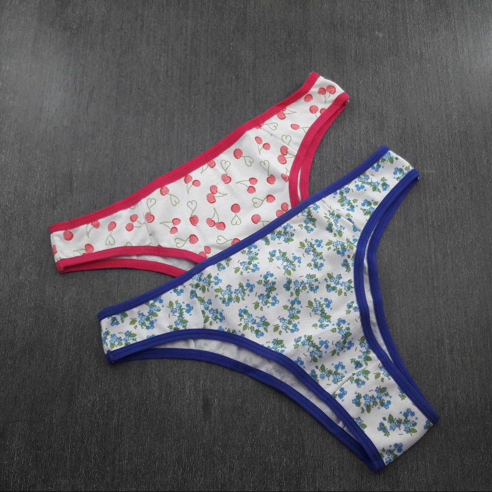 [KIT 2 CALCINHAS] Calcinha de Algodão - Conforto e Praticidade para o Dia a Dia