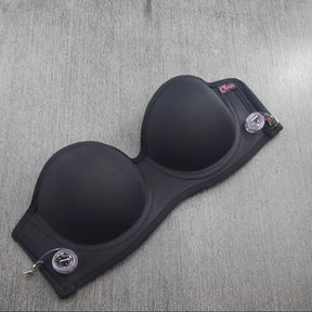 Sutiã Tomara que Caia - Com Bojo Inteiriço sem Arco e Alças de Silicone