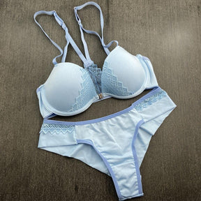 Conjunto Sensual - Com Bojo e Calcinha Fio Duplo