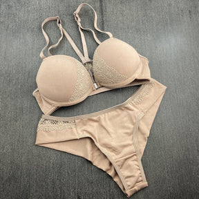 Conjunto Sensual - Com Bojo e Calcinha Fio Duplo