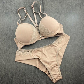 Conjunto Sensual - Com Bojo e Calcinha Fio Duplo