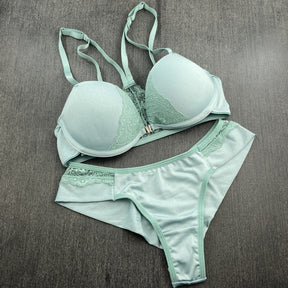 Conjunto Sensual - Com Bojo e Calcinha Fio Duplo