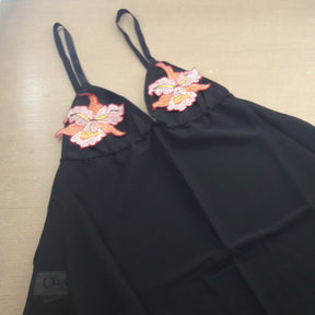 Camisola Transparente - com Tule e Bordado