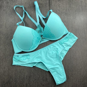 Conjunto Sensual - Com Bojo e Calcinha Fio Duplo